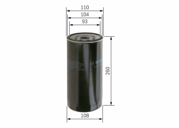 BOSCH Filtro olio
