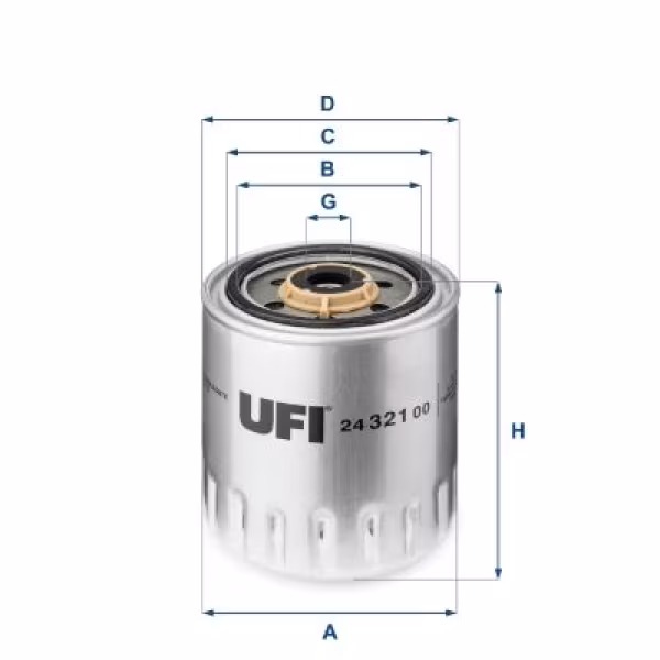 UFI Filtro carburante
