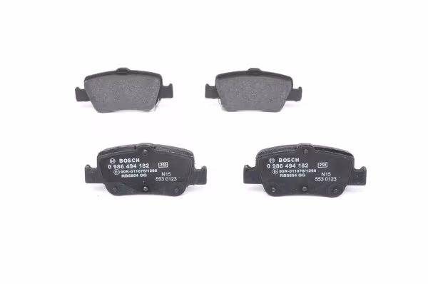 BOSCH Kit pastiglie freno, Freno a disco
