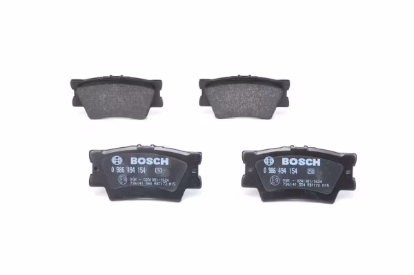 BOSCH Kit pastiglie freno, Freno a disco