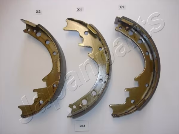JAPANPARTS Kit ganasce freno