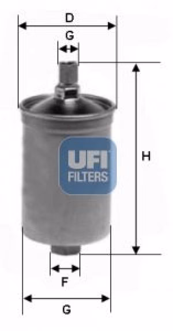 UFI Filtro carburante