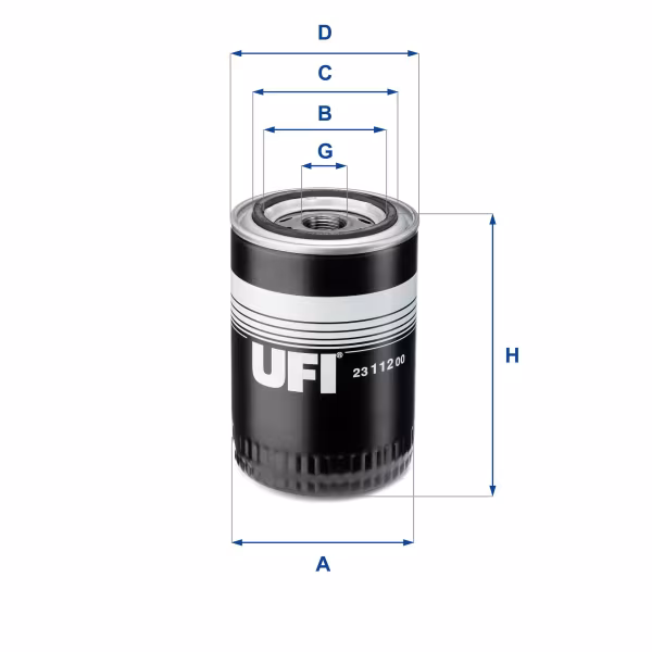 UFI Filtro olio