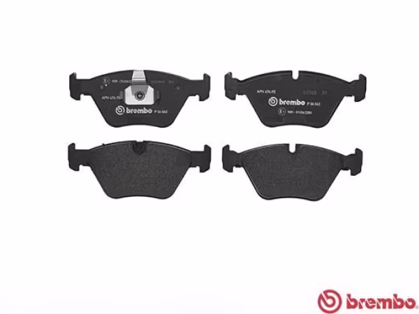 BREMBO Kit pastiglie freno, Freno a disco