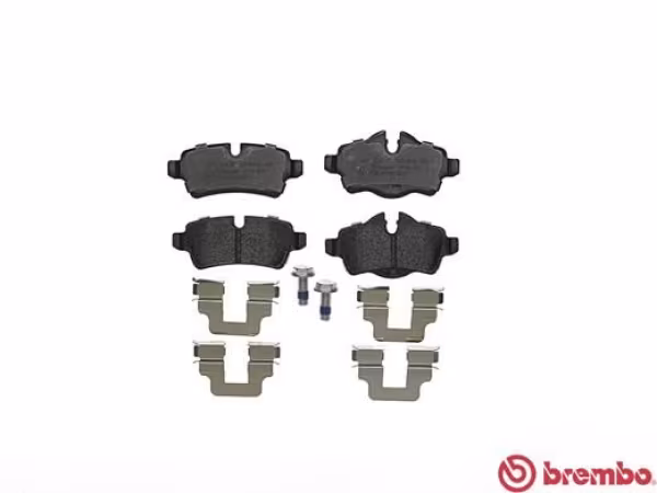 BREMBO Kit pastiglie freno, Freno a disco