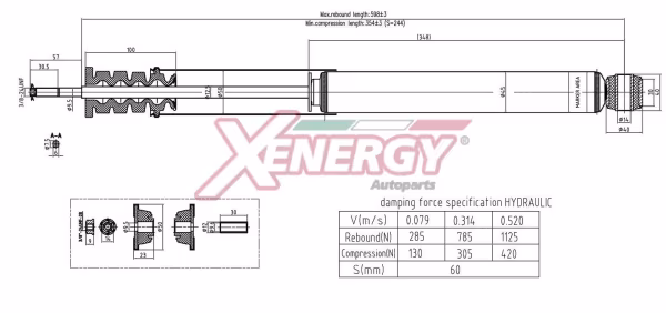 AP XENERGY Ammortizzatore
