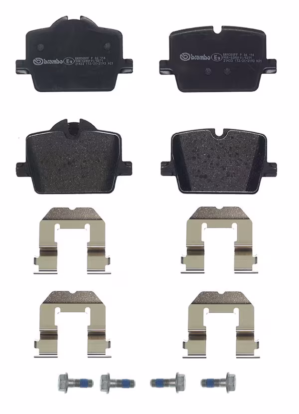 BREMBO Kit pastiglie freno, Freno a disco