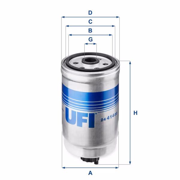 UFI Filtro carburante