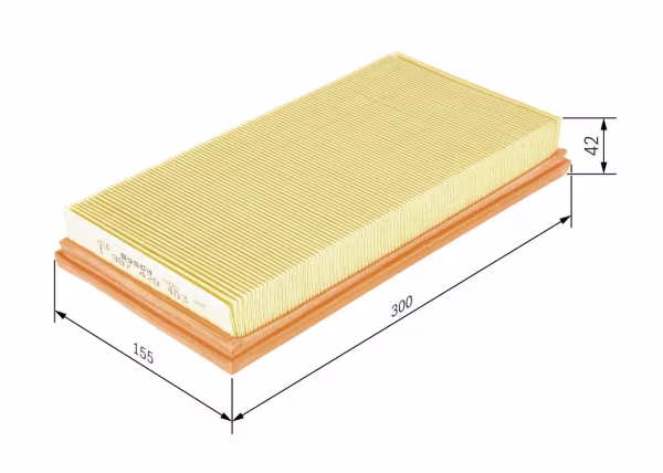 BOSCH Filtro aria