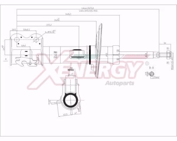 AP XENERGY Ammortizzatore