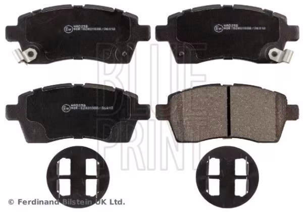BLUE PRINT Kit pastiglie freno, Freno a disco