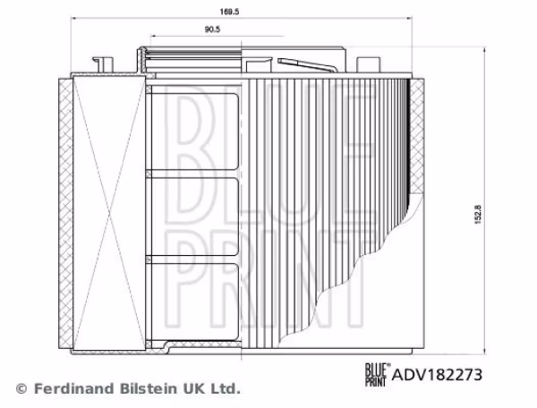 BLUE PRINT Filtro aria