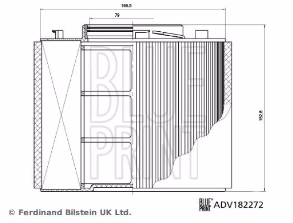 BLUE PRINT Filtro aria