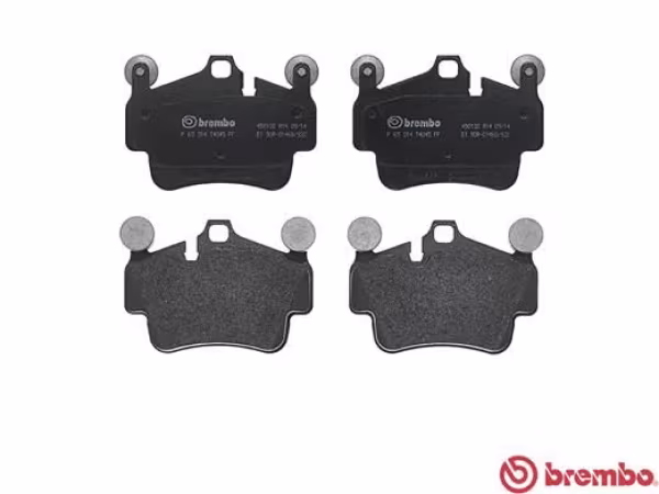 BREMBO Kit pastiglie freno, Freno a disco