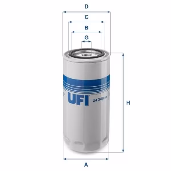 UFI Filtro carburante
