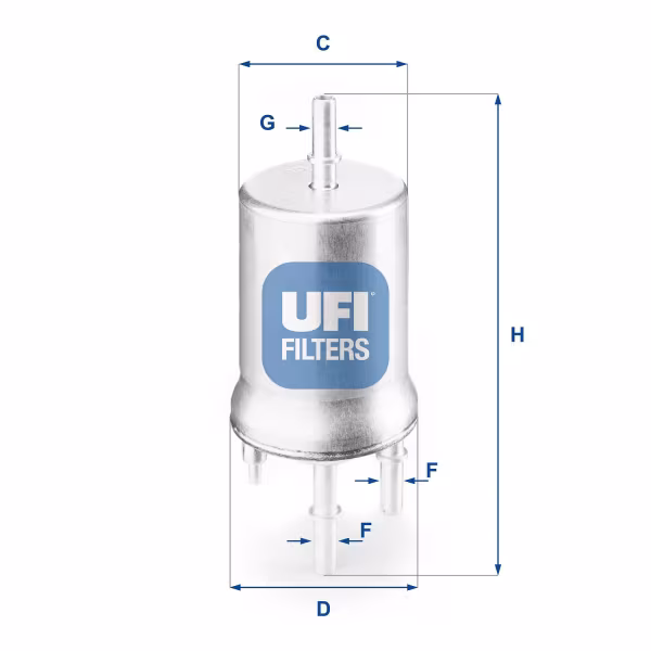 UFI Filtro carburante