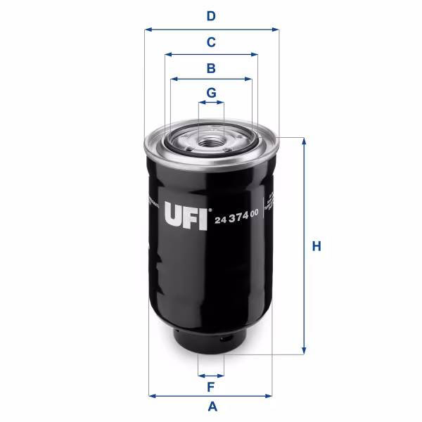 UFI Filtro carburante