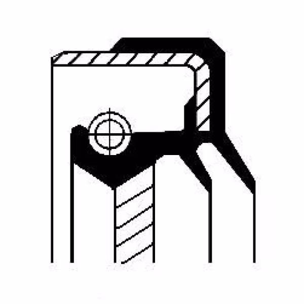 CORTECO Anello tenuta, Differenziale