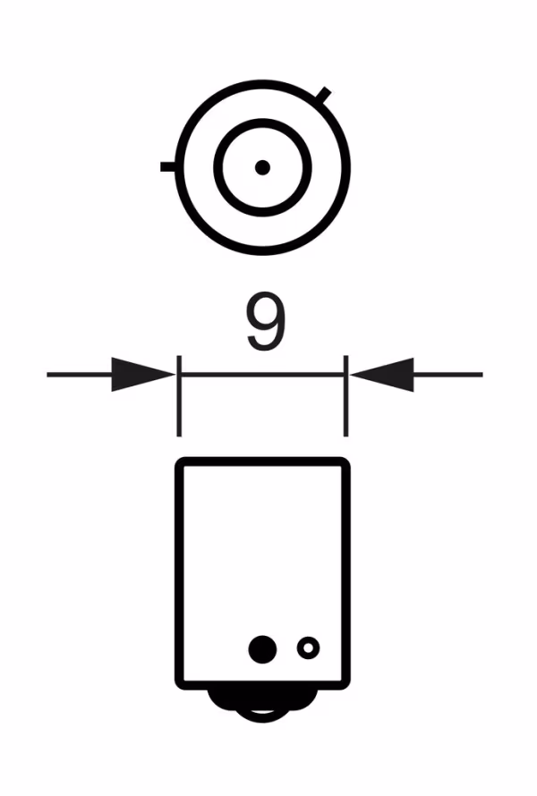 BOSCH Lampadina, Indicatore direzione