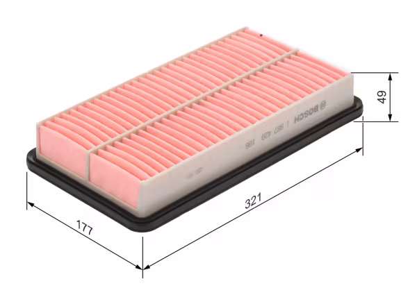 BOSCH Filtro aria