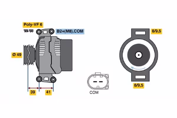 BOSCH Alternatore
