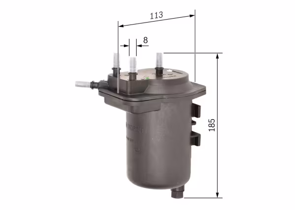 BOSCH Filtro carburante