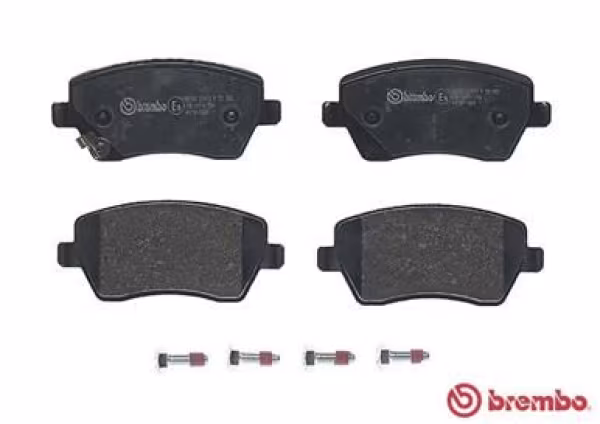 BREMBO Kit pastiglie freno, Freno a disco