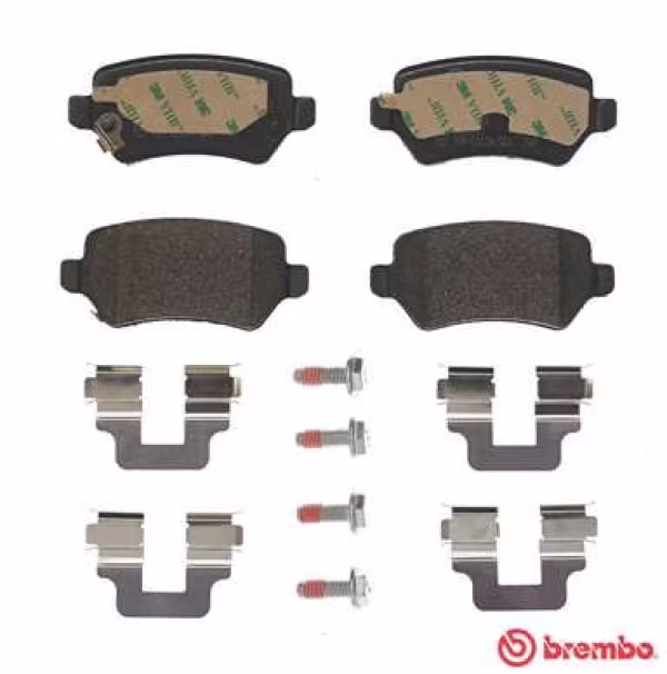 BREMBO Kit pastiglie freno, Freno a disco