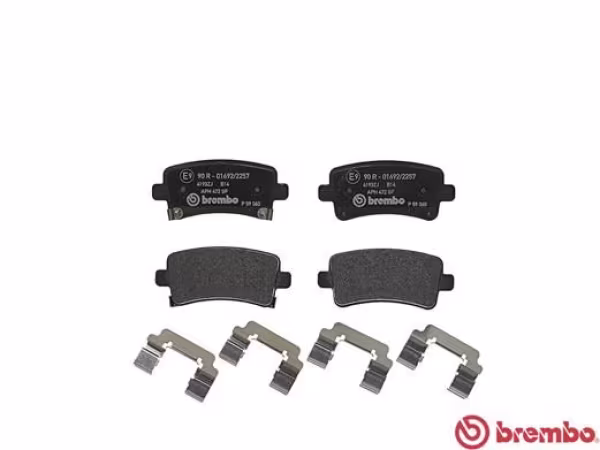 BREMBO Kit pastiglie freno, Freno a disco
