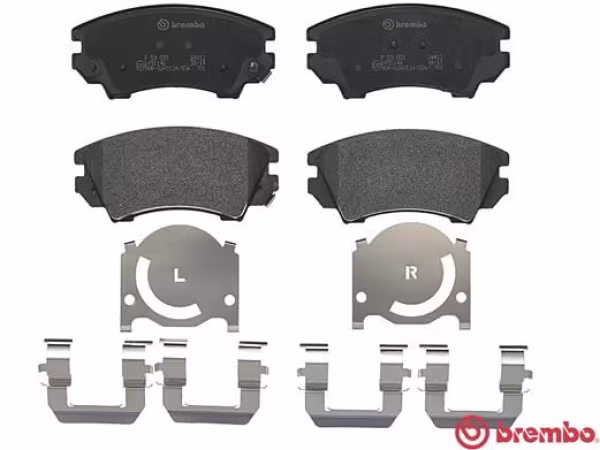 BREMBO Kit pastiglie freno, Freno a disco