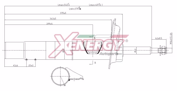 AP XENERGY Ammortizzatore