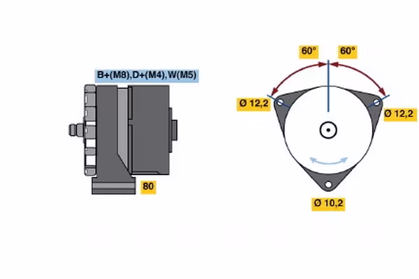 BOSCH Alternatore