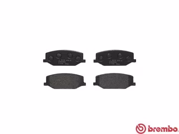 BREMBO Kit pastiglie freno, Freno a disco