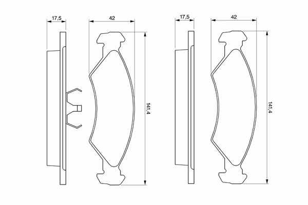 Kit pastiglie freno, Freno a disco