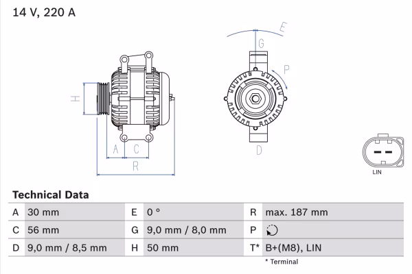 BOSCH Alternatore