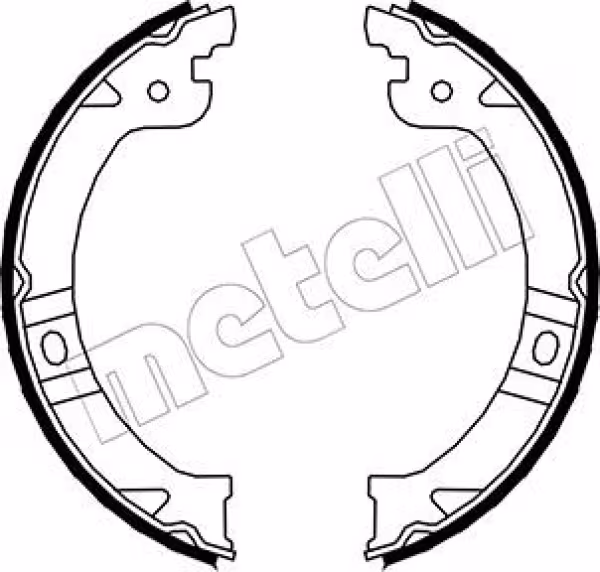 METELLI Kit ganasce, Freno stazionamento