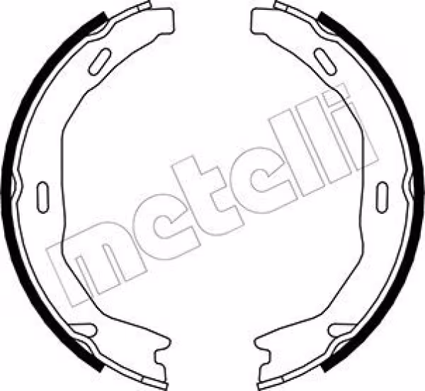 METELLI Kit ganasce, Freno stazionamento