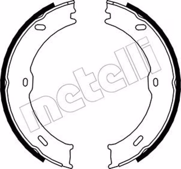 METELLI Kit ganasce, Freno stazionamento