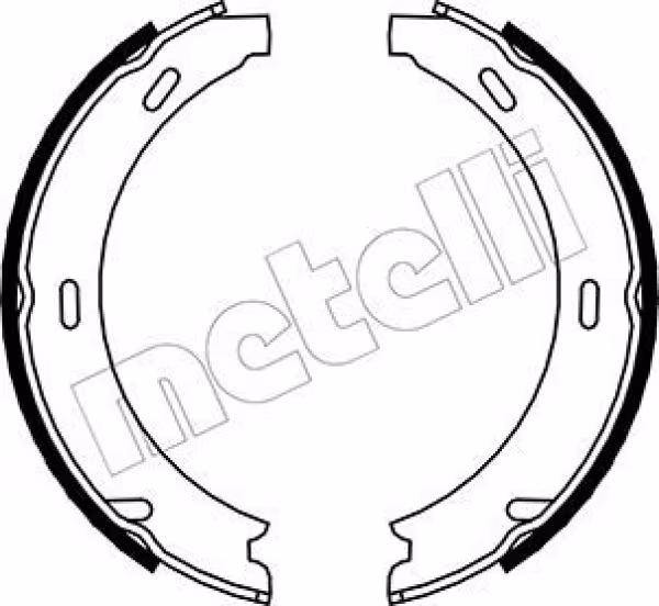 METELLI Kit ganasce, Freno stazionamento