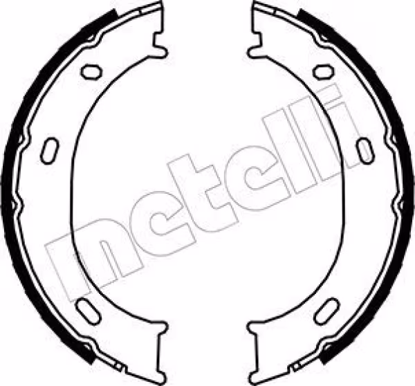 METELLI Kit ganasce, Freno stazionamento