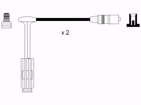 NGK Kit cavi accensione