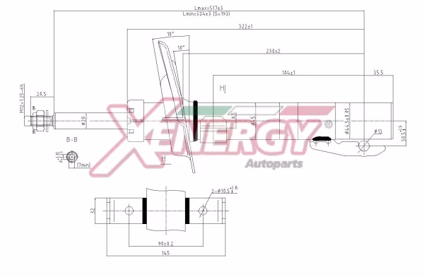 AP XENERGY Ammortizzatore