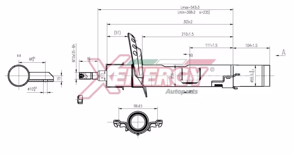 AP XENERGY Ammortizzatore