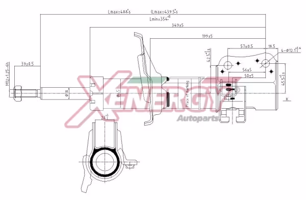 AP XENERGY Ammortizzatore