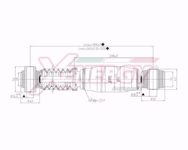AP XENERGY Ammortizzatore
