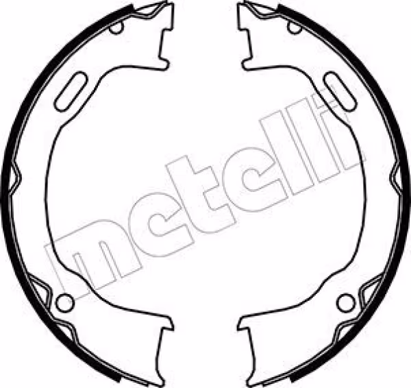 METELLI Kit ganasce, Freno stazionamento