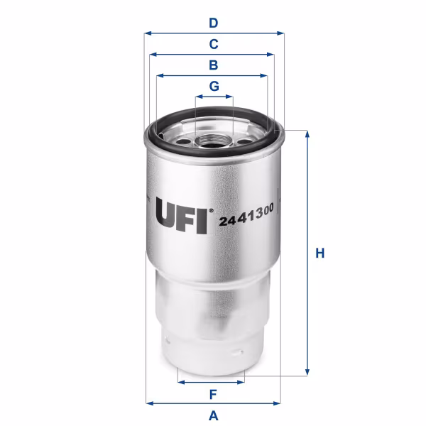 UFI Filtro carburante