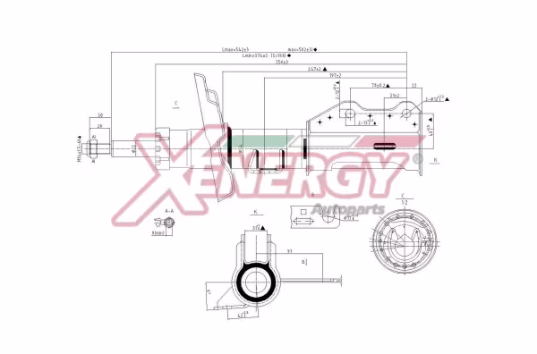 AP XENERGY Ammortizzatore