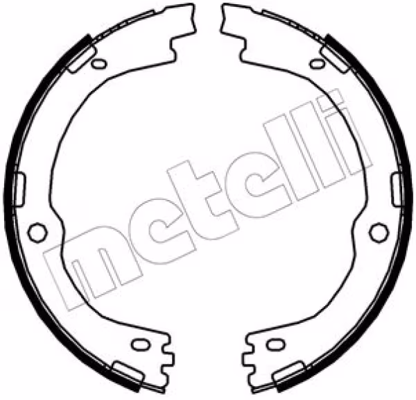 METELLI Kit ganasce, Freno stazionamento