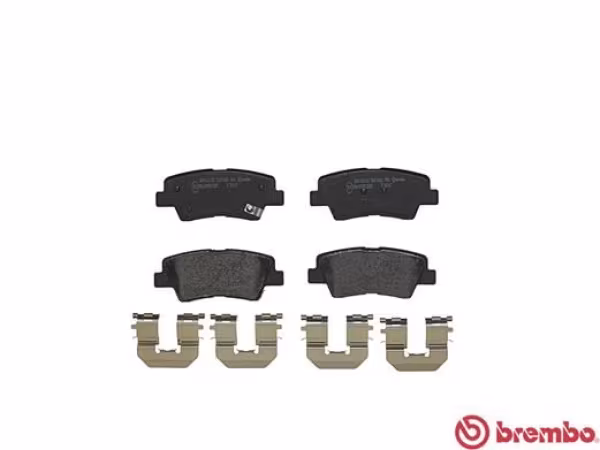 BREMBO Kit pastiglie freno, Freno a disco